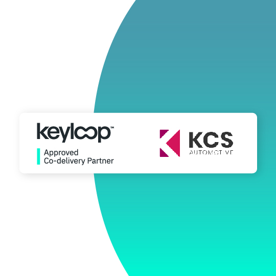 Keyloop & KCS Automotive co-delivery approved partner logo